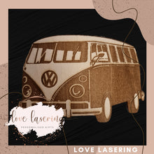 Load image into Gallery viewer, VW Camper Magnet 2 in 1 Gift Card
