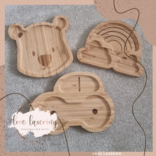 Load image into Gallery viewer, Personlised Wooden Rainbow Plate