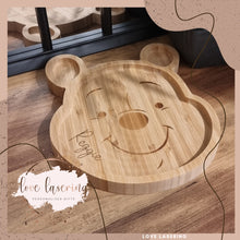 Load image into Gallery viewer, Personlised Wooden Rainbow Plate