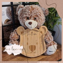 Load image into Gallery viewer, Personlised Wooden Rainbow Plate