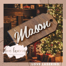 Load image into Gallery viewer, Wooden Gift Tags