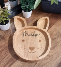 Load image into Gallery viewer, Personlised Wooden Rainbow Plate