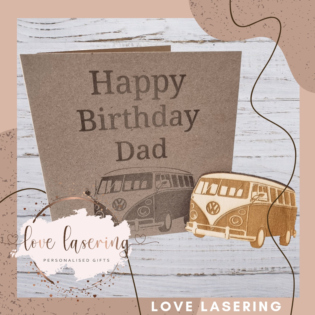 VW Camper Magnet 2 in 1 Gift Card