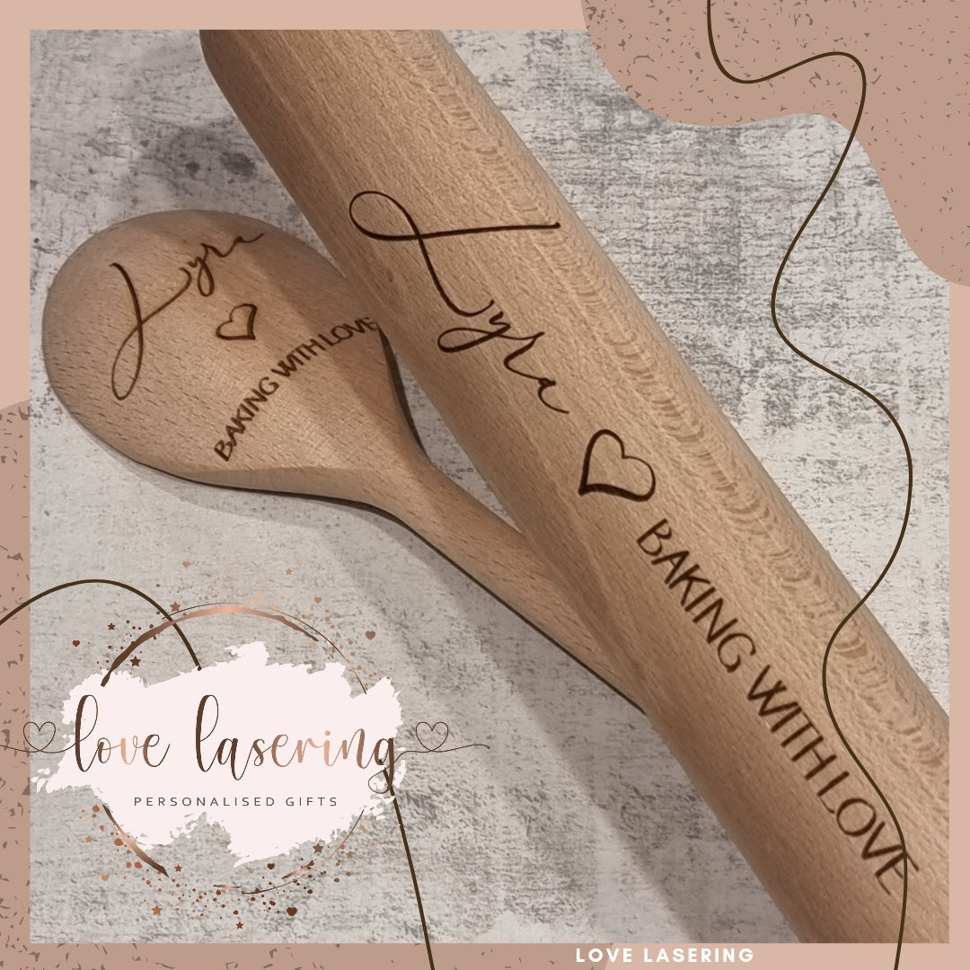 Personalised 2 Piece Baking Set