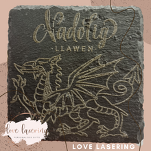 Load image into Gallery viewer, Christmas Welsh Dragon Coaster
