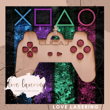 Load image into Gallery viewer, Personalised Game Controller Tree Decoration
